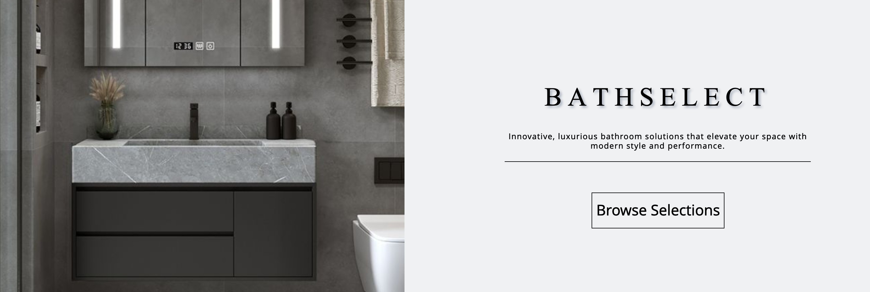 Black Bathroom Vanity